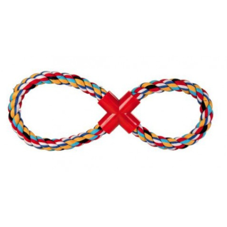 фото Игрушка для собак игровой канат-восьмерка Trixie