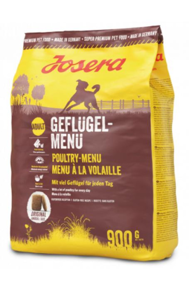 купить Корм для собак JOSERA Geflügel-Menü 900 г