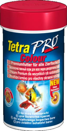 фото PRO Colour - способствует усилению окраски рыб.