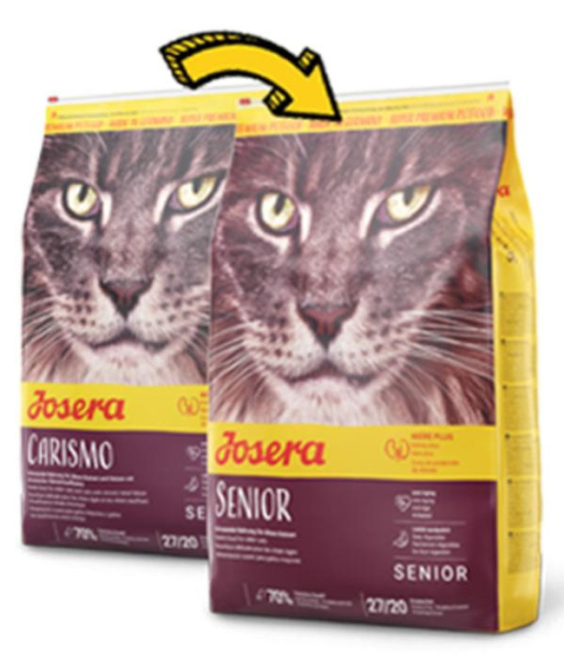 купить Корм для котів JOSERA Senior (Carismo) 2 кг