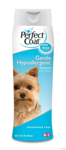 купить Шампунь 8 in 1 Gentle Hypoallergenic Shampoo для собак гипоалергенный