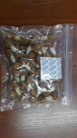 фото Лакомства для собак SMACZAKI кальциевая дубинка с курицей 500 г (LS_9158)