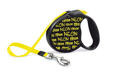 фото Рулетка Flexi NEON large 5 м до 50 кг (лента) фото Рулетка Flexi NEON large 5 м до 50 кг (лента)