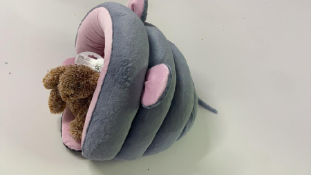 фото Домик S.GR.PETS Мышка "серая" 50*40 см