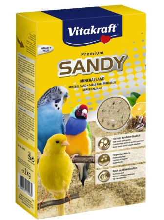 фото Песок для птиц с минералами Sandy Vitakraft