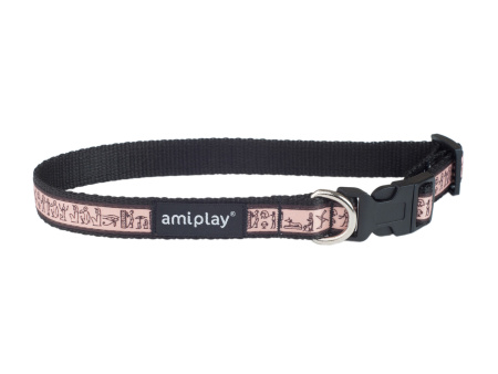 фото Ошейник регулируемый Ami Play с блокировкой Joy L 35-50 x 2 см
