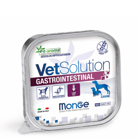 фото Лечебный корм для собак Monge Vetsolution Gastrointestinal Canine 150 гр