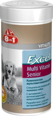 фото Мультивитамины для старых собак 8in1 Excel Multi Vitamin Senior