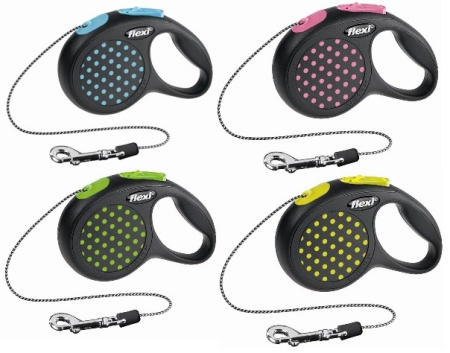 фото Рулетка Flexi DESIGN S 5 м до 12 кг (трос)