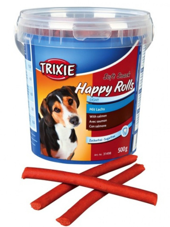 фото Витамины для собак с лососем Happy Rolls Trixie