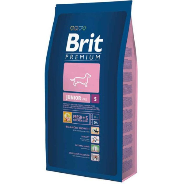 Сухой корм Brit Premium Junior (S)