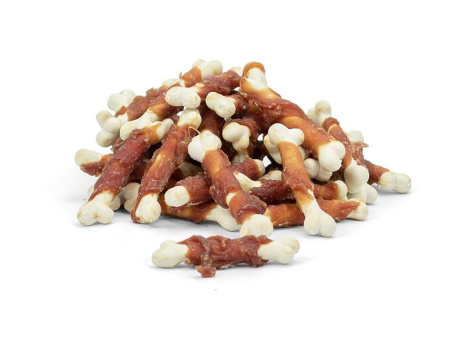 фото Лакомства для собак Smaczaki  Кость кальцинированная с уткой 500 гр  (LS-9224)