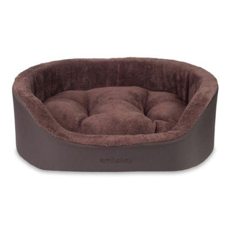 фото Лежак эллипс Amiplay Aspen М 64х55х19 см