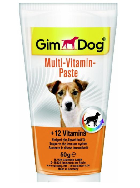 Витаминная паста для собак Multivitamin Gimpet