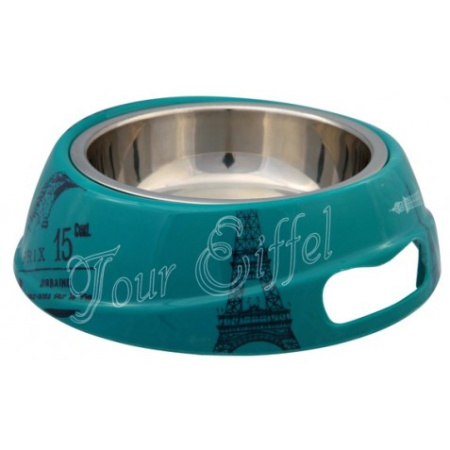 фото Миска меламин+металл Trixie Combo Paris