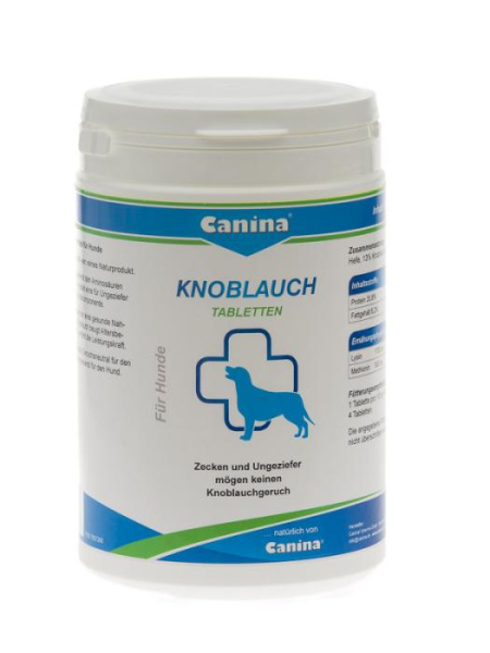 купить Canina Knoblauch витамины для иммунитета собак с чесноком