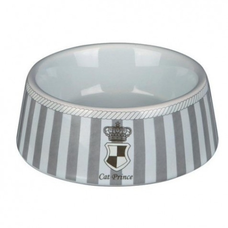 фото Миска серая Trixie Cat Prince для кота