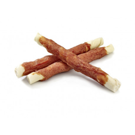 фото Лакомства для собак Smaczaki Палочка говяжья с уткой 17 см, 140 гр ( LS-D026)