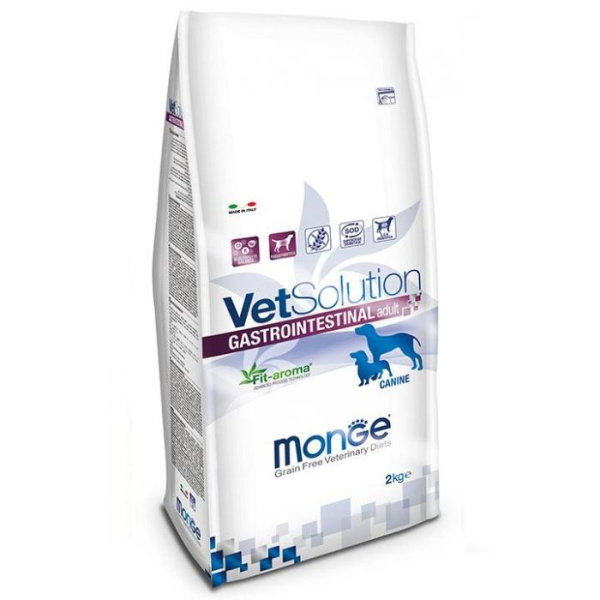 купить Лечебный корм, диета для собак Интестинал Monge Vetsolution Dog Gastrointestinal 2 кг