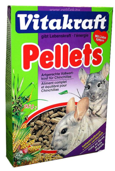 купить Корм гранулированный для шиншилл Vitakraft Pellets