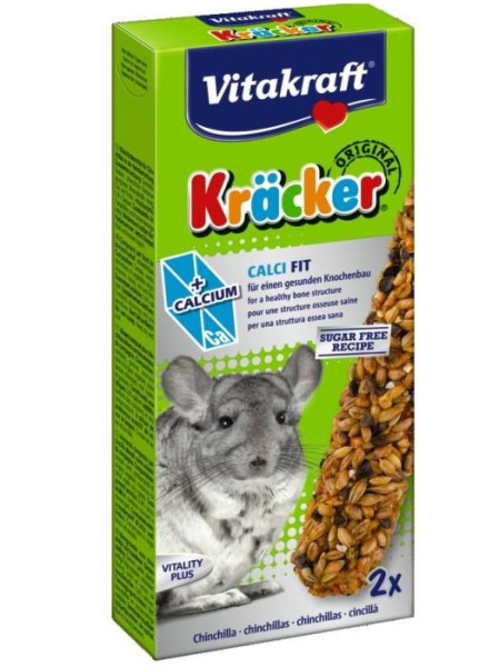 Лакомство для шиншилл с кальцием Kracker Vitakraft