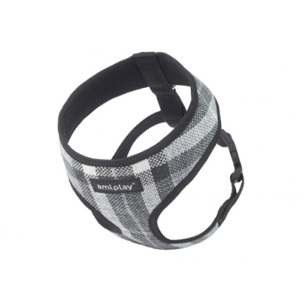 купить Шлейки Ami Play Scout London M max 34 [c] x 40-55 [d] cm Графитовый