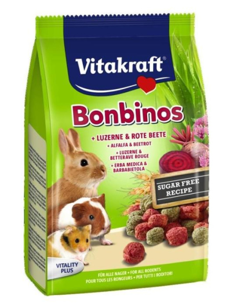Лакомство для кроликов BonBinos c морковью Vitakraft