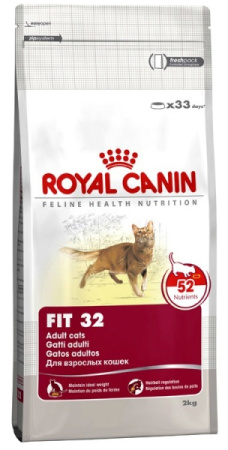 фото Сухой корм для кошек FIT 32