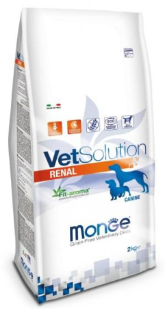 фото Лечебный корм, диета для собак Ренал Monge Vetsolution Dog Renal 2 кг фото Лечебный корм, диета для собак Ренал Monge Vetsolution Dog Renal 2 кг